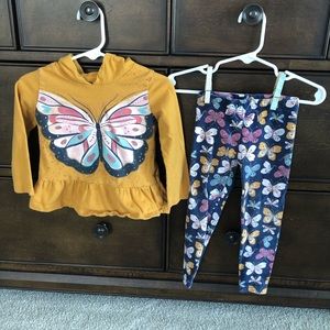 2 Piece Carter’s Toddler Girl Set - 2T